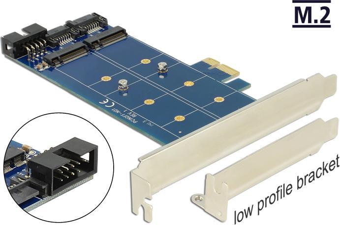 Actual product image Delock PCI Express card