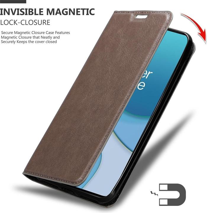 Immagine prodotto Cadorabo Copertina magnetica invisibile del libro (OnePlus 8T)