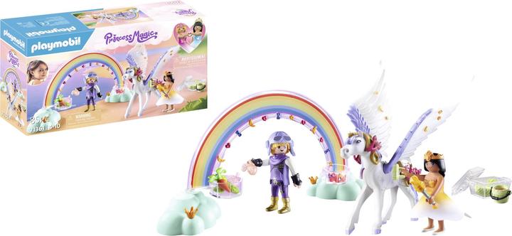 Image du produit Playmobil Pégase céleste avec arc-en-ciel (71361, Playmobil Princess)