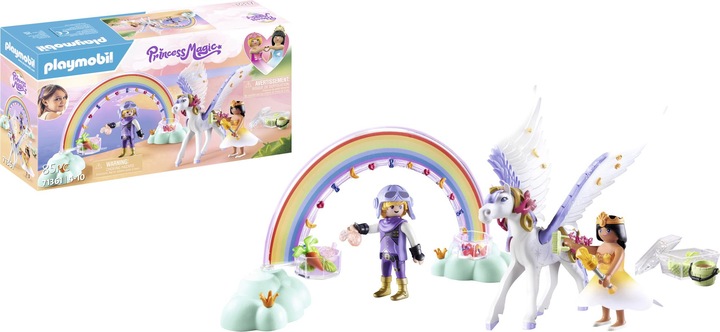 Actual product image Playmobil Celestial Pegasus with Rainbow (71361, Playmobil Princess)