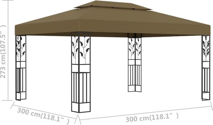 Actual product image vidaXL Yahto (300 cm, 400 cm)