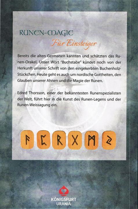Immagine prodotto Runenmagie für Einsteiger (Tedesco, Edred Thorsson, 2017)