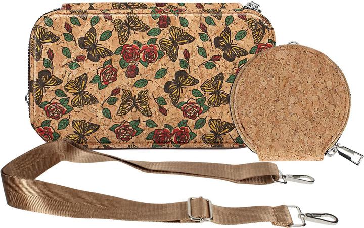 Actual product image Avizar NaturePrint cork bag