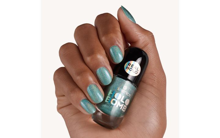 Actual product image essence Holo Bomb Effect Nail Lacquer 04 Holo It's Me (04 Holo It's Me, Colour paint)