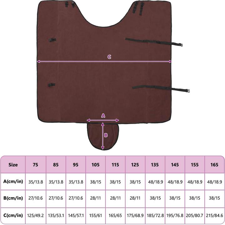 Actual product image vidaXL Polyester-Decke (125 cm)