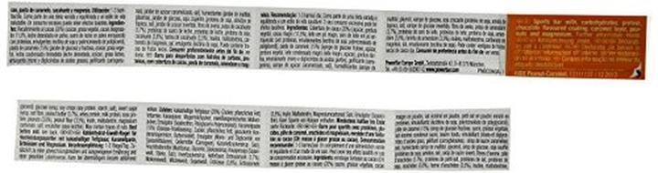 Actual product image Powerbar Ride Energy (990 g, 18 pcs.)