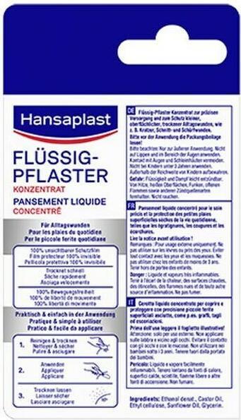 Produktbild Hansaplast Flüssig-Pflaster Konzentrat (1x)