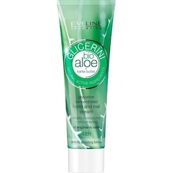 Eveline, Handcreme, Glycerin Concentrated Hand And Nail Cream Deeply Nourishing And Smoothing Bio Aloe & Karite (100 ml)