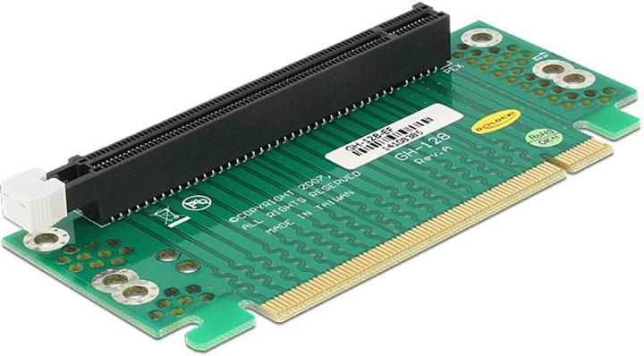 Actual product image Delock Riser card PCI Express x16 90° right facing for HTPC