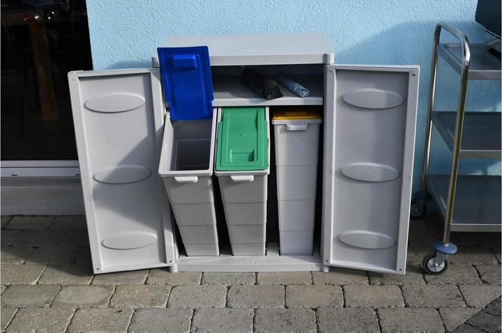 Produktbild Gensini Trennschrank 3x15 Liter (45 l)