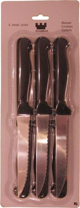 Produktbild Stronghold Spezialschliff Steak- oder Pizzamesser, 6Stk. (6 Stk., Messer)