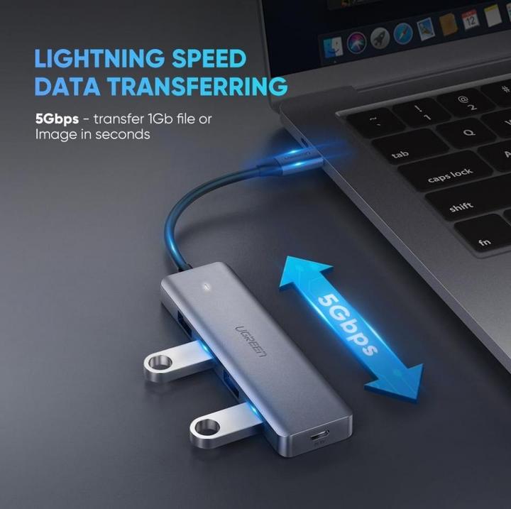Immagine prodotto Ugreen 4 Port-C Hub (USB-C, 4 Porti)