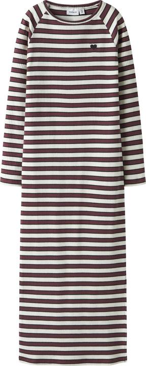 Bordeauxrot/Weiss Gestreift, Oxblood Red