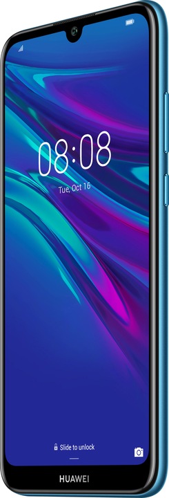 Produktbild Huawei Y6 2019 (32 GB, saphire blue, 6.09", Dual SIM, 13 Mpx, 4G)