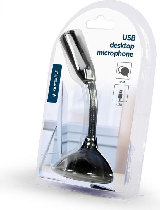 Produktbild Gembird USB Desktop-Mikrofon, schwarz