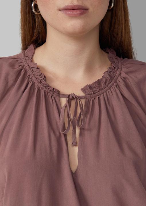 Immagine prodotto s.Oliver Bluse Blusentop mit Rüschenkragen (48)