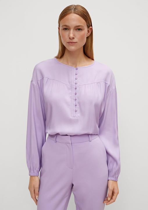 Immagine prodotto Comma Bluse Bluse mit Henleyausschnitt (36)