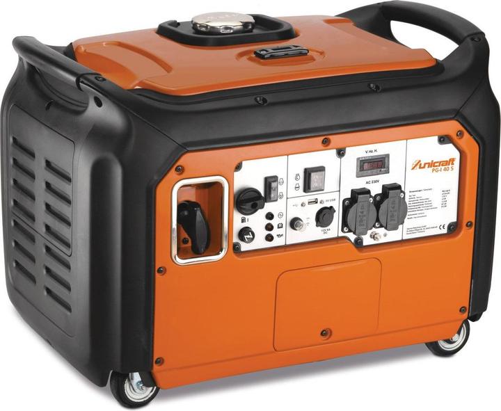 Unicraft Stromerzeuger PG-I 40 S 3,5 kW Benzin (3500 W, 12 l)