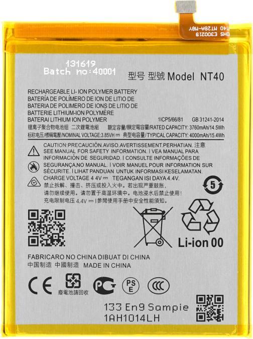Immagine prodotto OEM Batteria MPS NT40 per Motorola G Pure
