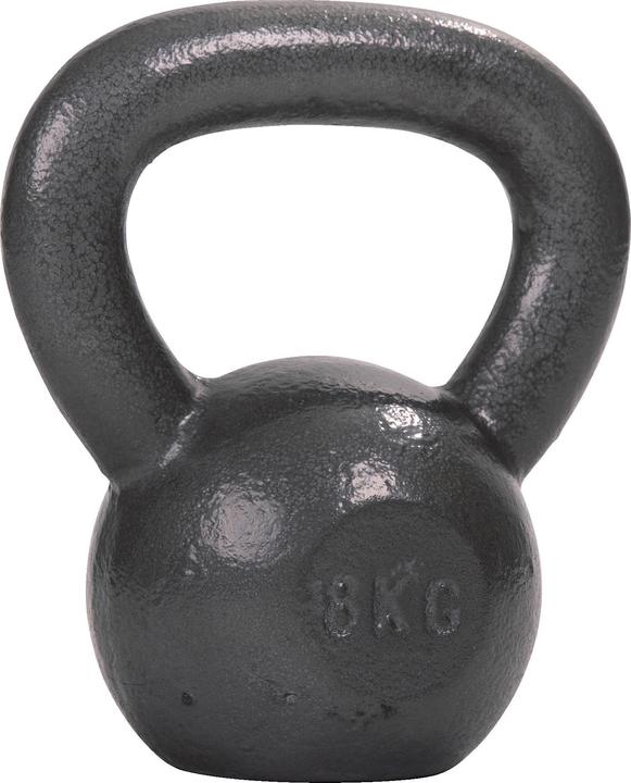 Produktbild Sport-Thieme Kettlebell Hammerschlag, lackiert, Grau (1 x 8 kg)