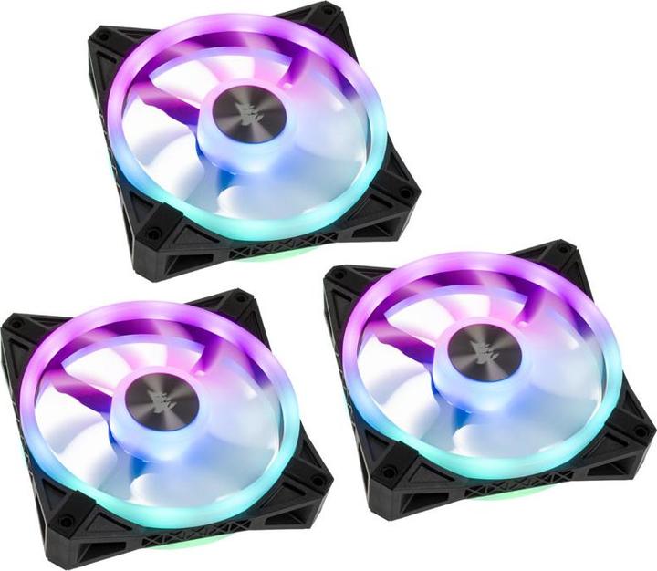 Actual product image Corsair iCUE QL120 RGB (120 mm, 3 x)