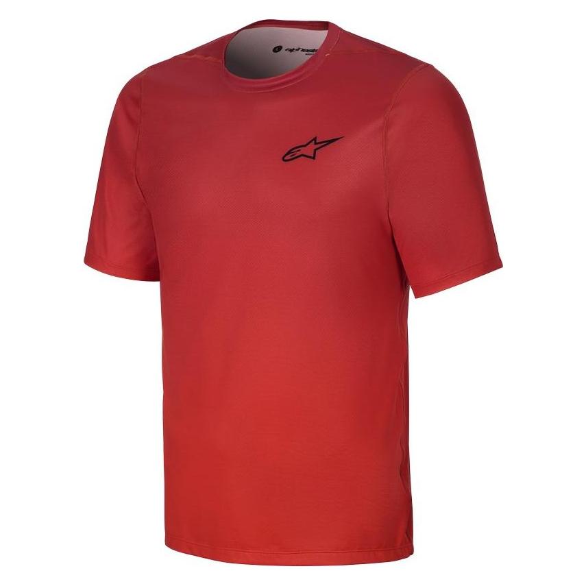 Alpinestars, Mannen, Wielertruien, Trui A-Dura Rise Ss Org (L), Oranje, L