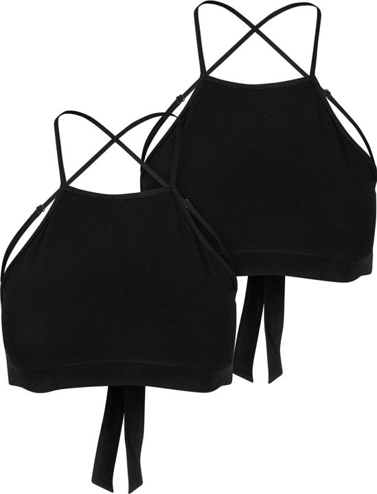 Produktbild Urban Classics Ladies Cropped Rib Top 2-Pack - 19707 (S, 3XL)