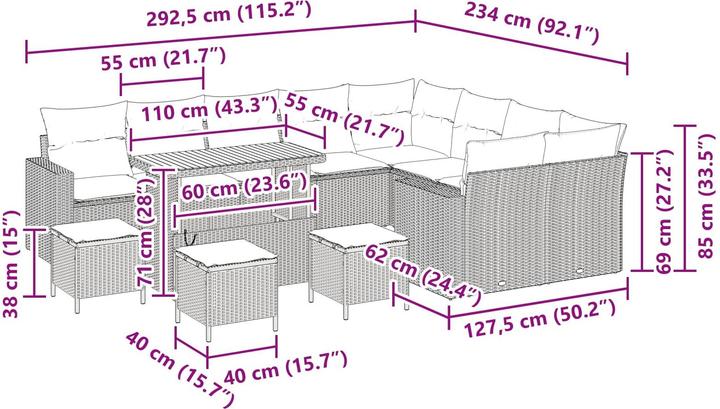 Produktbild vidaXL Serenity