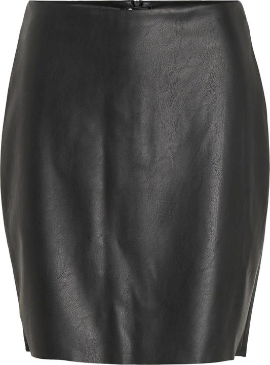 Actual product image Vila Coated mini skirt (36)