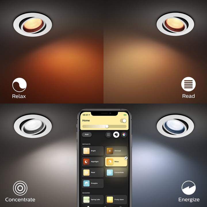 Actual product image Philips Hue Centura Base (350 lm, GU10)