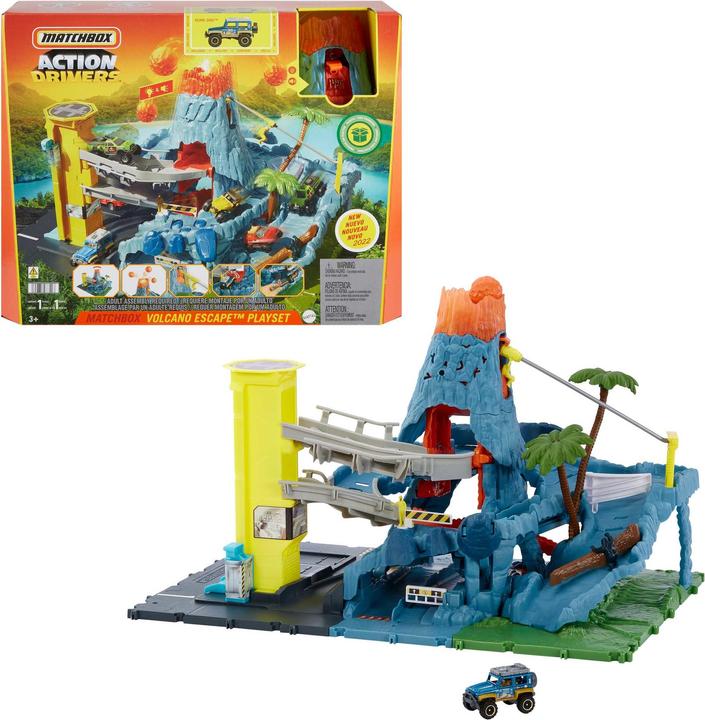 Image du produit Matchbox Action Drivers Volcano Set de jeu