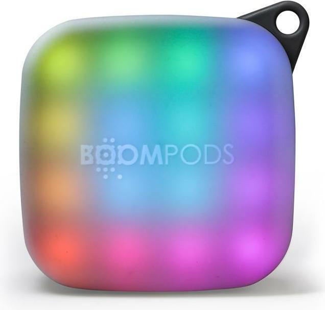 Actual product image Boompods Tide Square Speker Rhythm Black (2.50 h, Rechargeable battery operated)