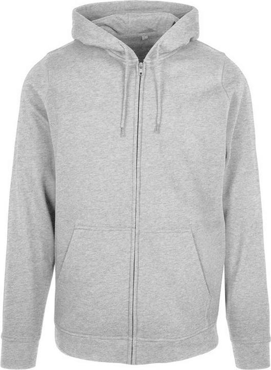 Actual product image Build Your Brand Hoodie with full-length zip (L)