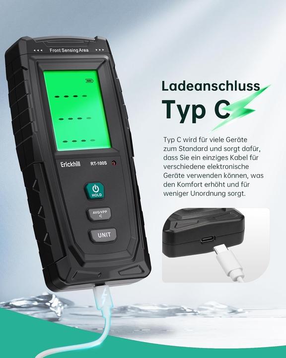 Actual product image Erickhill EMF-Messgerät