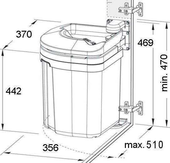 Image du produit Müllex D-LINE D40 (25 l)