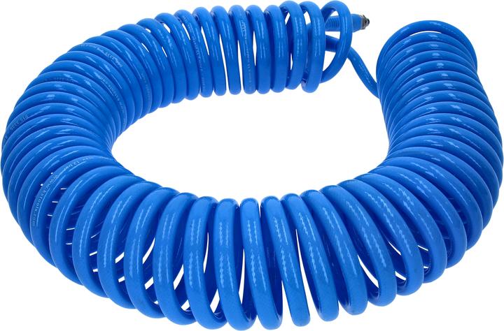 Actual product image KS Tools PU compressed air spiral hose. Ø 8mm 515.3335