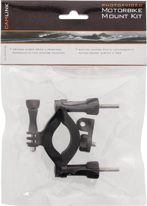 Actual product image Camlink Action Cam mount set motorbike