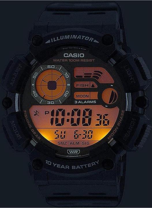 Image du produit Casio WS-1500H-1AVEF (Chronographe, Montre numérique, 50 mm)
