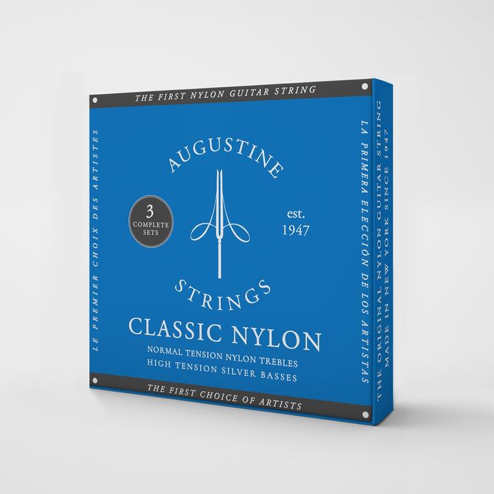 Actual product image Augustine Classic/Blue | Normal/High, 3-Pack Box (6 x, 0.04")