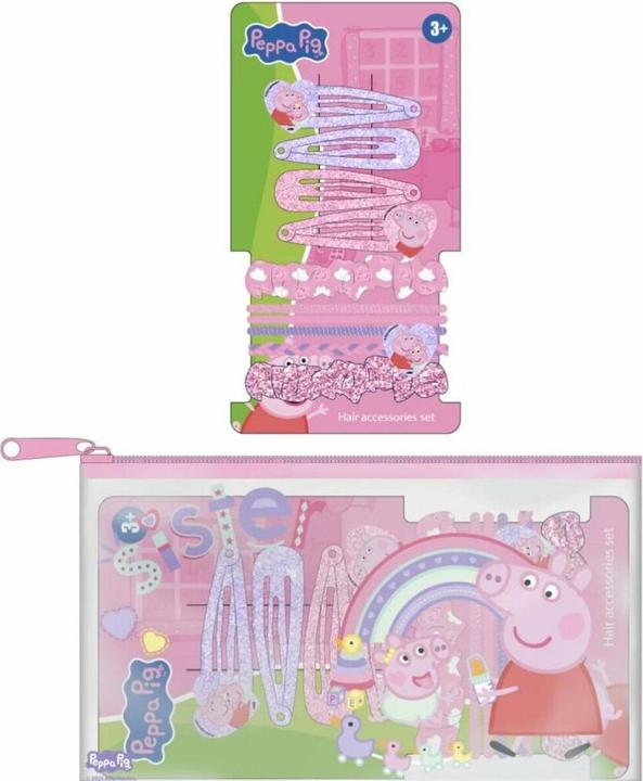 Actual product image Peppa Pig Haarschmuck Rosa 10 Stücke