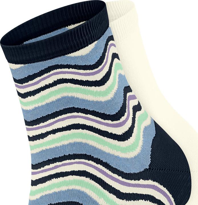Produktbild Esprit Watercolor 2-Pack Baumwollsocken (2er Pack, 35 - 38)