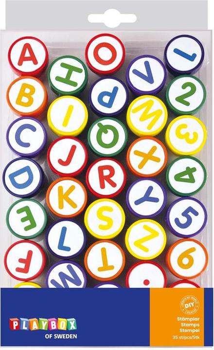 Playbox Stempel-Set Buchstaben
