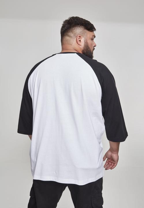 Actual product image Urban Classics Contrast 3/4 Sleeve Raglan Tee (3XL)