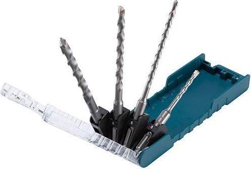 Productafbeelding Makita SDS-PLUS Grąžtų Komplektas (5 x 110 mm, 6 x 160 mm, 8 x 160 mm, 10 x 160 mm) (5-10 millimeter)