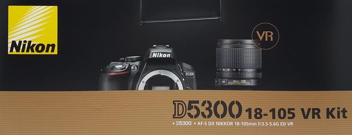 Produktbild Nikon D5300 Kit (18 - 105 mm, 24.20 Mpx, APS-C / DX)