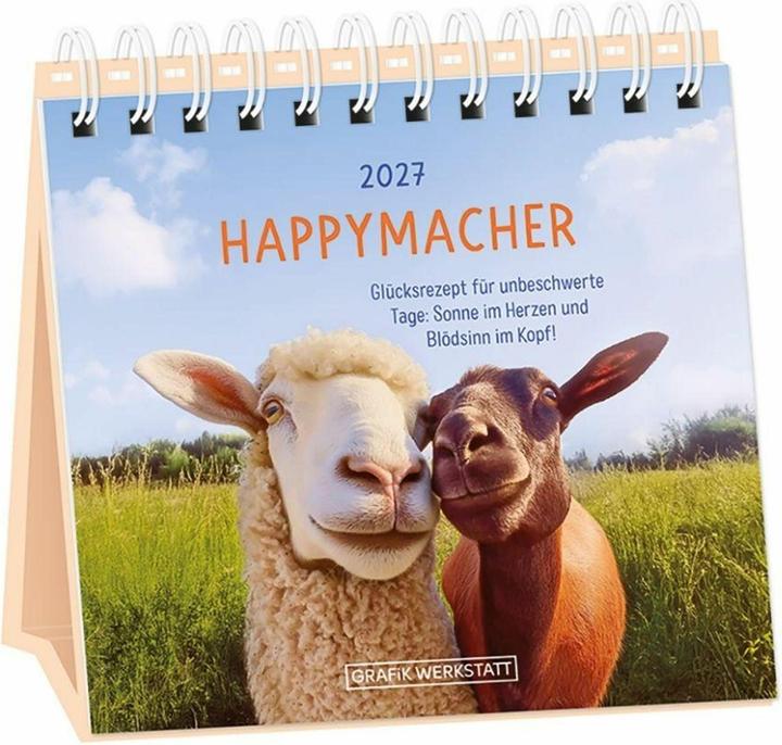 Produktbild Tischkalender 2027 Happymacher