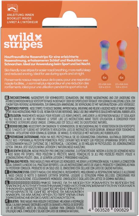 Immagine prodotto Wild Stripes Nasen Strips 12