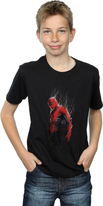 Actual product image Boys Spider-Man Web Wrap T-Shirt (128)