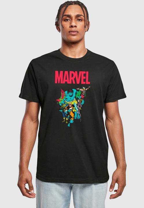 Produktbild Merchcode Marvel Universe Avengers Pop Group Tee - 139173 (M)