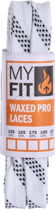 Produktbild Powerslide Gewachste Schnürsenkel Waxed Laces Pro Weiss 200 (200 cm)